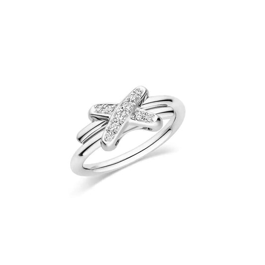 ¡®Veyra Jewelry¡¯JEUX DE SILVER DIAMOND RING