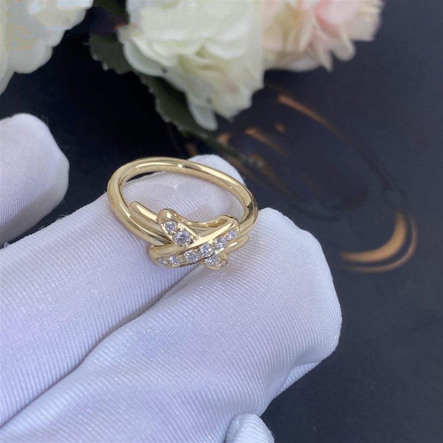 ¡®Veyra Jewelry¡¯JEUX DE GOLD DIAMOND RING