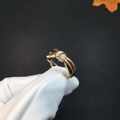 ¡®Veyra Jewelry¡¯LIENS RING PINK GOLD DIAMOND