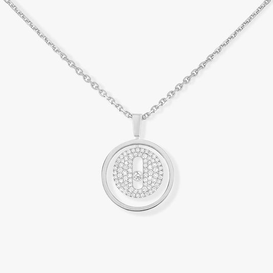 [Veyra Jewelry]LUCKY MOVER PM PAVED NECKLACE