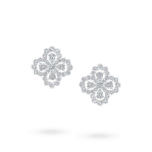 ¡®Veyra Jewelry¡¯LOOP EARRINGS FULL MOTIF DIAMOND 16MM
