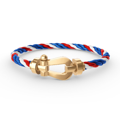 ¡®Veyra Jewelry¡¯FORCE LARGE HORSESHOE NO DIAMOND BRACELET GOLD
