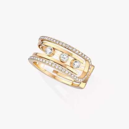 [Veyra Jewelry]Move 10th Diamond Ring in Gold