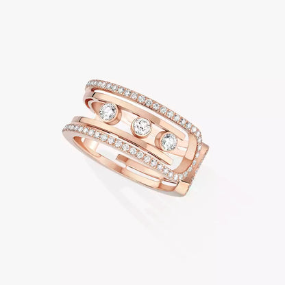 [Veyra Jewelry]Move 10th Diamond Ring in Gold