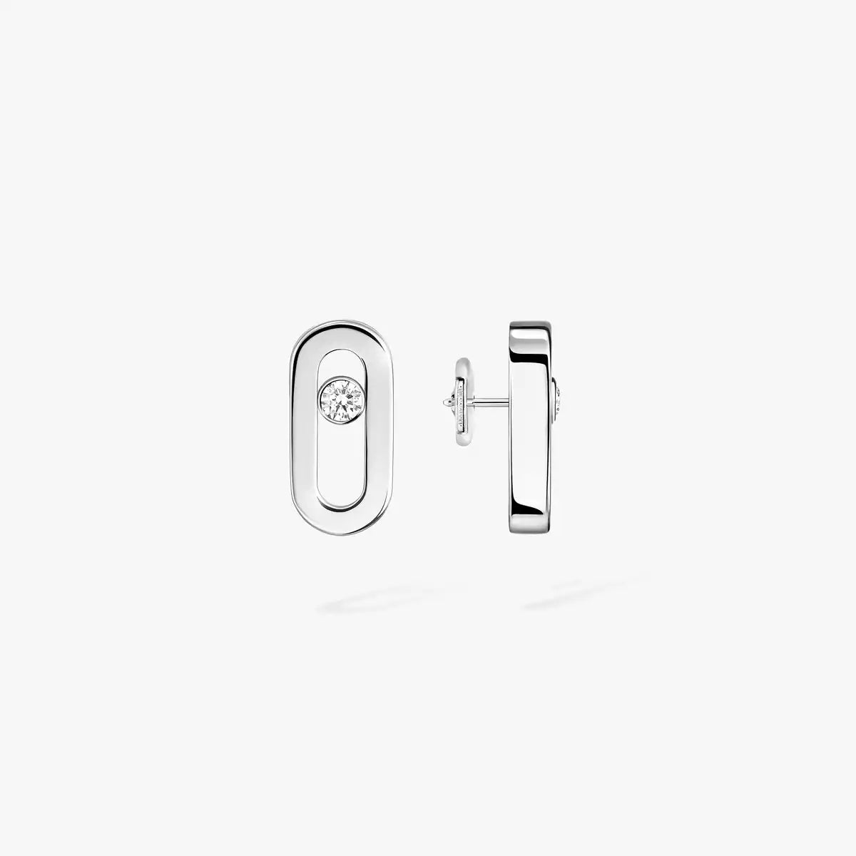 [Veyra Jewelry]Move Uno Diamond Stud Earrings