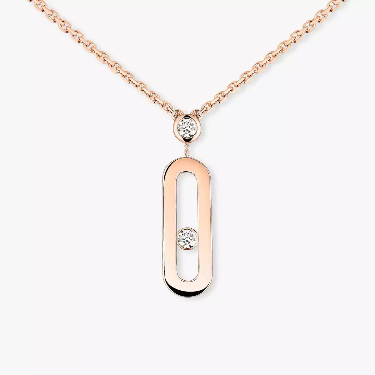 [Veyra Jewelry] Move Uno Gold Diamond Long Necklace