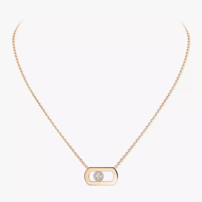 [Veyra Jewelry]So Move Diamond Necklace in Gold