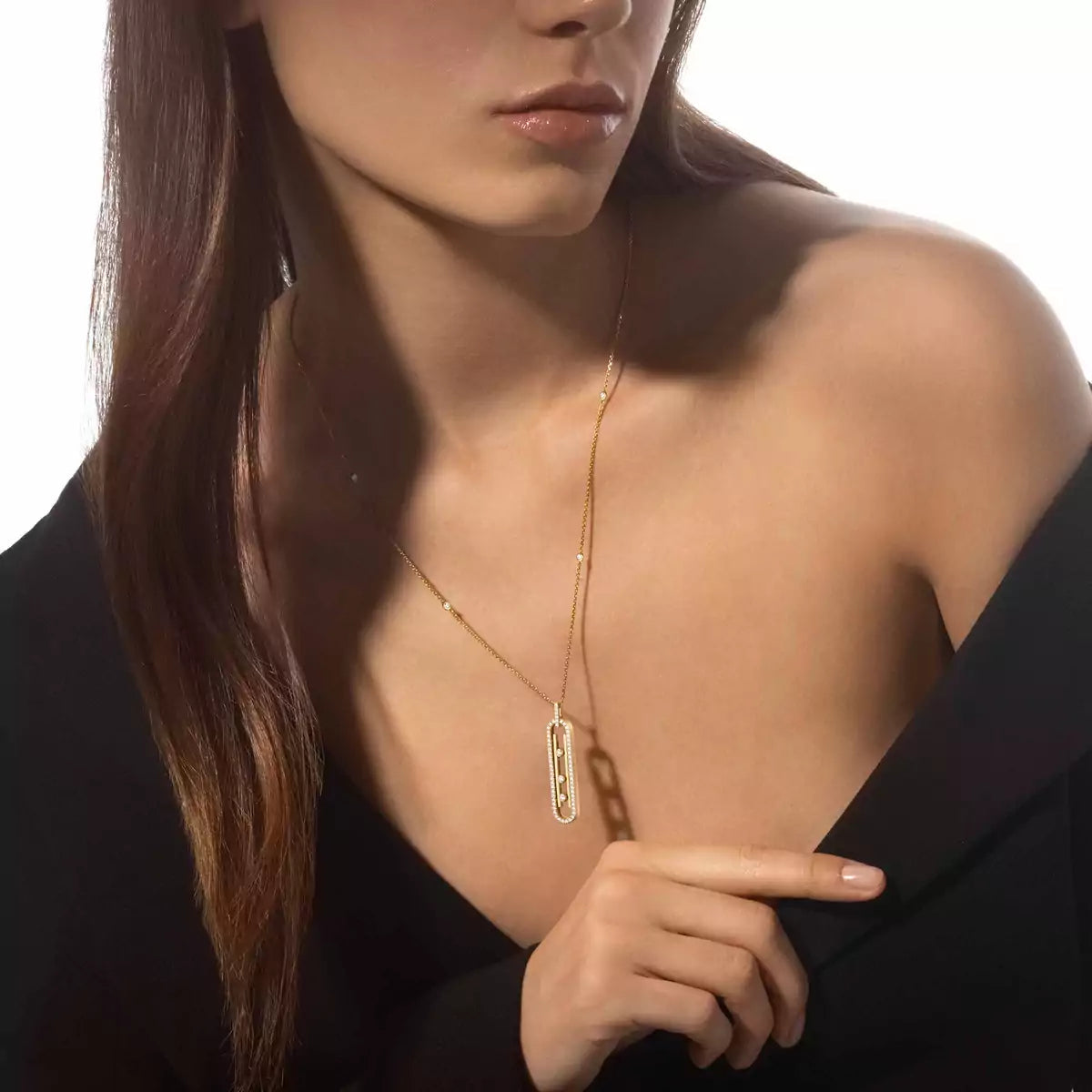 [Veyra Jewelry]Diamond Necklace Move 10Th