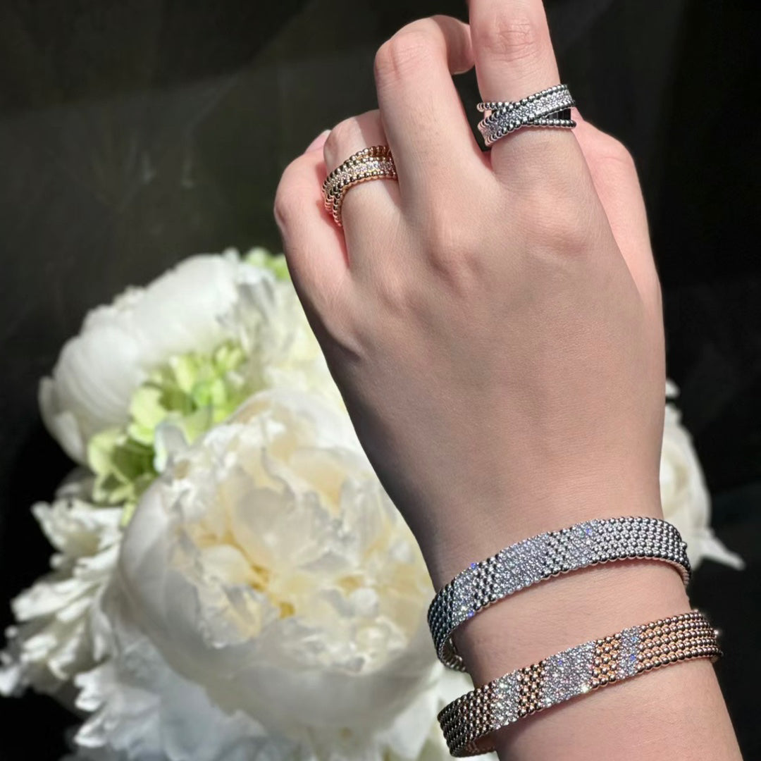 [Veyra Jewelry]  FIVE-ROW DIAMOND BRACELET