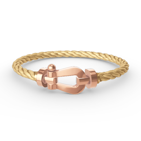 ¡®Veyra Jewelry¡¯FORCE LARGE HORSESHOE NO DIAMOND BRACELET ROSE GOLD
