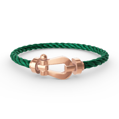 ¡®Veyra Jewelry¡¯FORCE LARGE HORSESHOE NO DIAMOND BRACELET ROSE GOLD