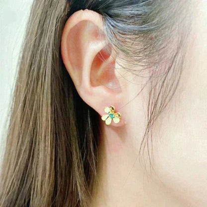 ¡®Veyra Jewelry¡¯FRIVOLE  FLOWER MALACHITE EARRINGS