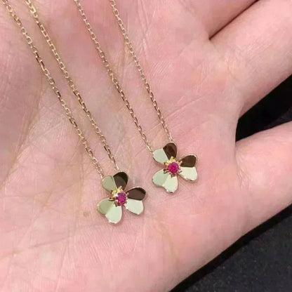 ¡®Veyra Jewelry¡¯FRIVOLE GOLD FLOWER NECKLACE