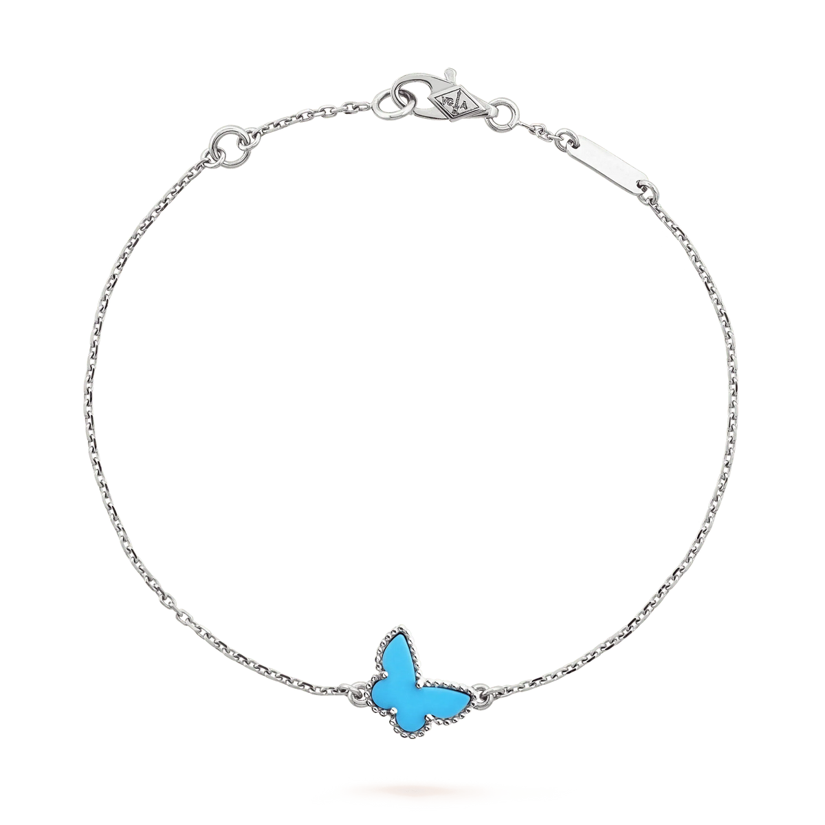 ¡®Veyra Jewelry¡¯BUTTERFLY TURQUOISE BUTTERFLY BRACELET SILVER