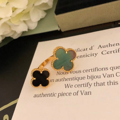¡®Veyra Jewelry¡¯CLOVER BETWEEN THE FINGER RING