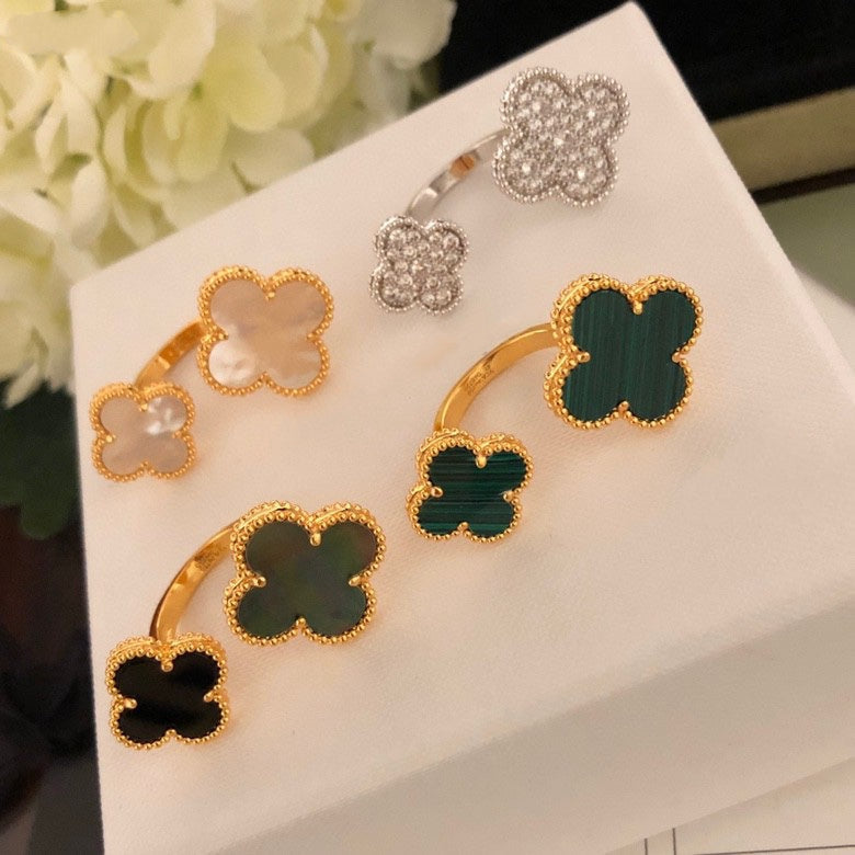 ¡®Veyra Jewelry¡¯CLOVER BETWEEN THE FINGER RING
