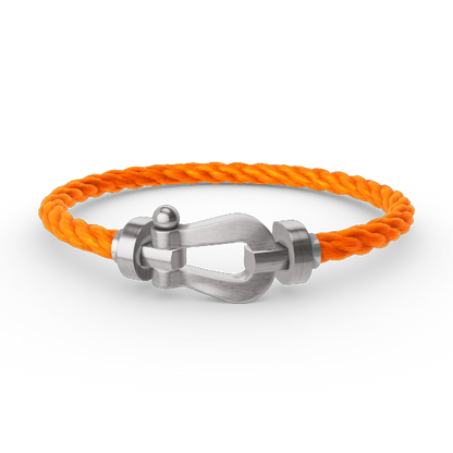 ¡®Veyra Jewelry¡¯FORCE LARGE HORSESHOE NO DIAMOND BRACELET SILVER