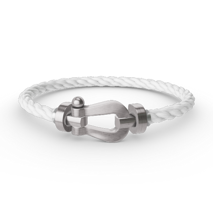 ¡®Veyra Jewelry¡¯FORCE LARGE HORSESHOE NO DIAMOND BRACELET SILVER